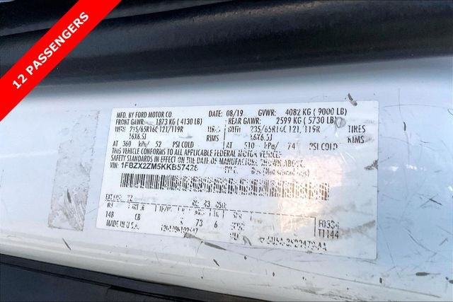 2019 Ford Transit-350 XL