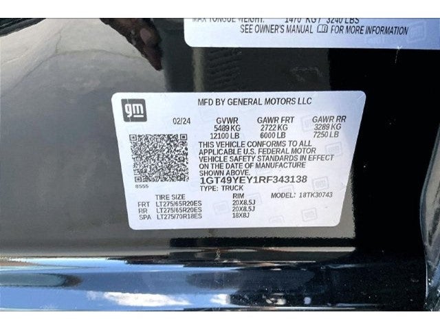2024 GMC Sierra 3500HD Denali Ultimate
