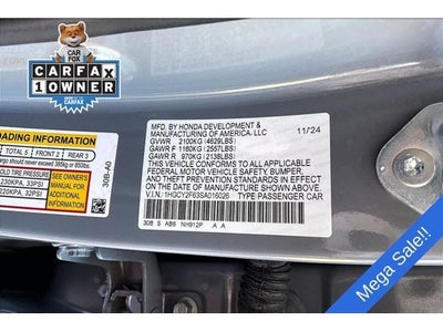 2025 Honda Accord Hybrid EX-L