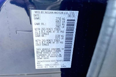 2027 INFINITI QX65 Autograph AWD