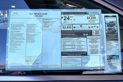 2027 INFINITI QX60 Luxe AWD