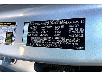 2024 Hyundai Santa Fe Calligraphy