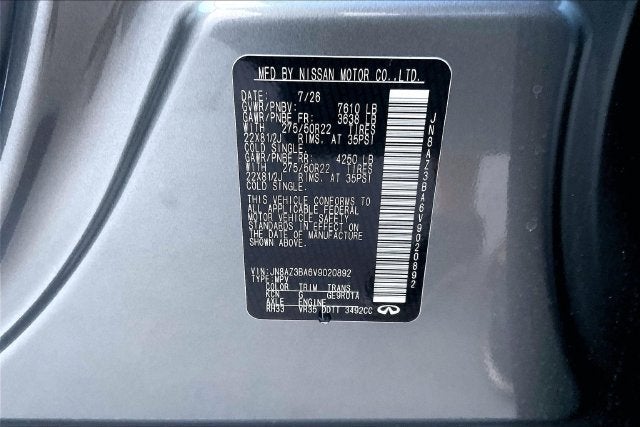 2027 INFINITI QX80 Luxe 2WD