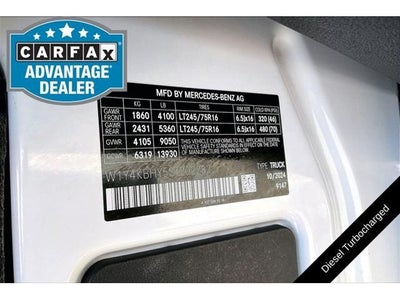 2025 Mercedes-Benz Sprinter 2500 Crew 144 WB
